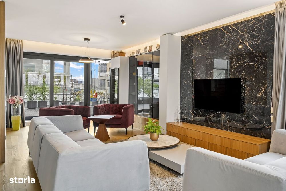 Penthouse Duplex | One Herastrau Plaza | Terase spectaculoase