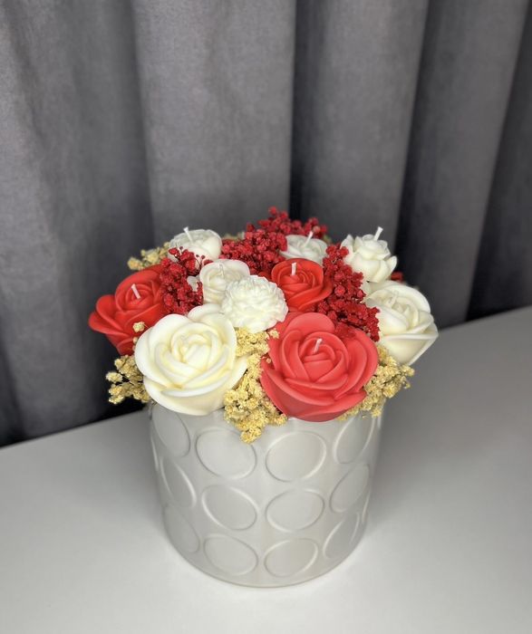 Ръчно изработени соеви букети