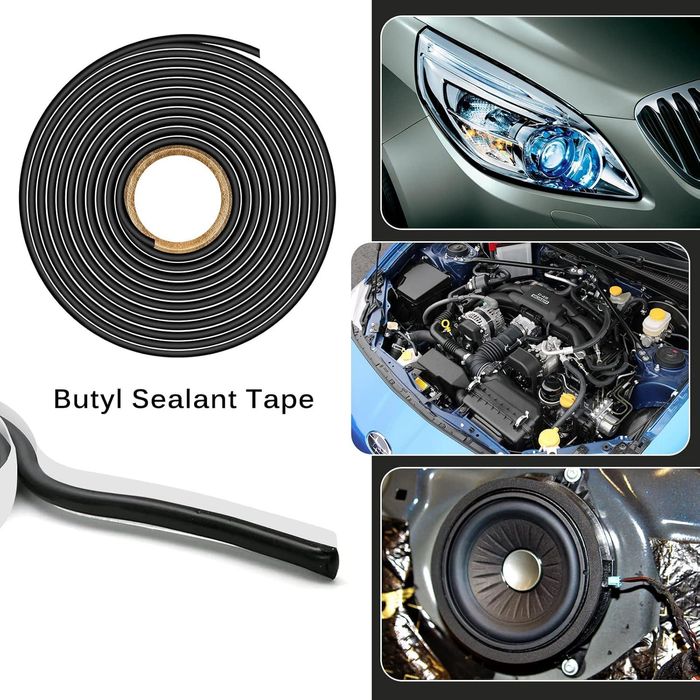 бутилов уплътнител / лепило за стъкла , лепене на фарове ...