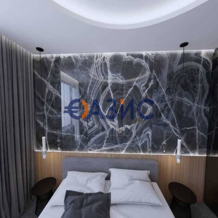 Продава се Двустаен апартамент в к.к. Слънчев бряг - 49 кв.м за 1197 €/кв.м - Снимка #5