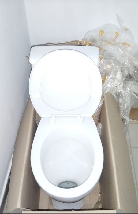 Унитаз в хорошем состоянии