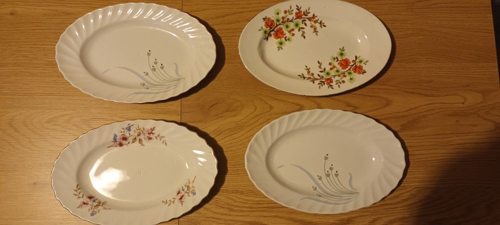 Български порцеланов сервиз от соца - супник, различни видове чинии