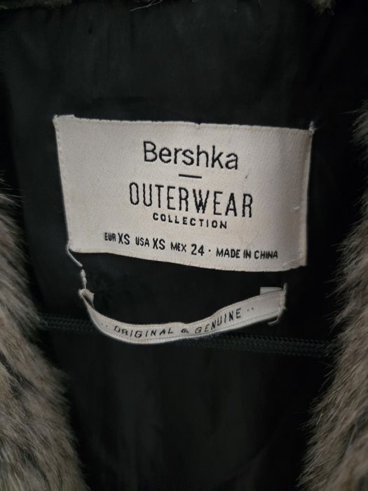 Vestă blană artificială Bershka/XS