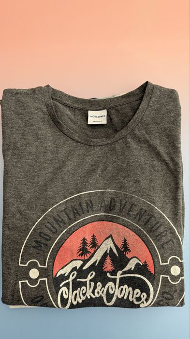 Мъжки маркови тениски в комплект - 6 бр.