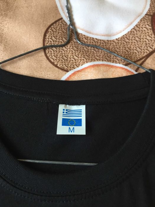 Tricou Santorini negru, original Greece