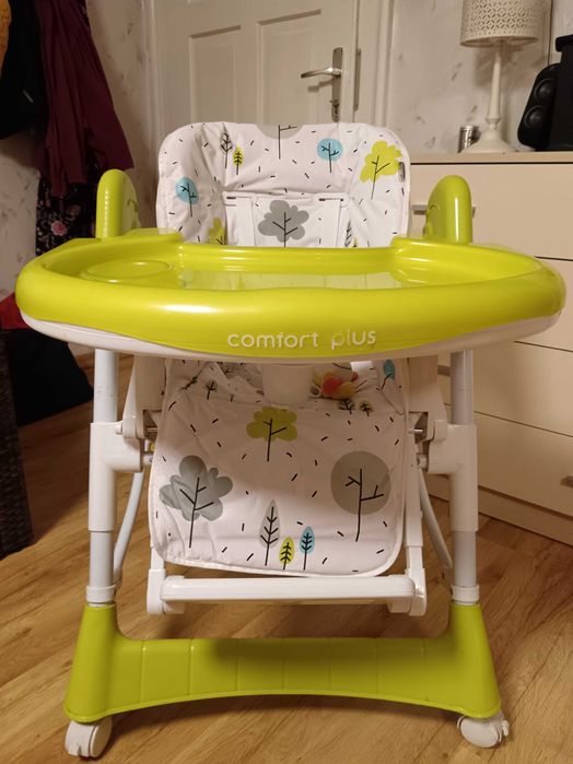 Стол за хранене Chipolino Комфорт Плюс Зелен