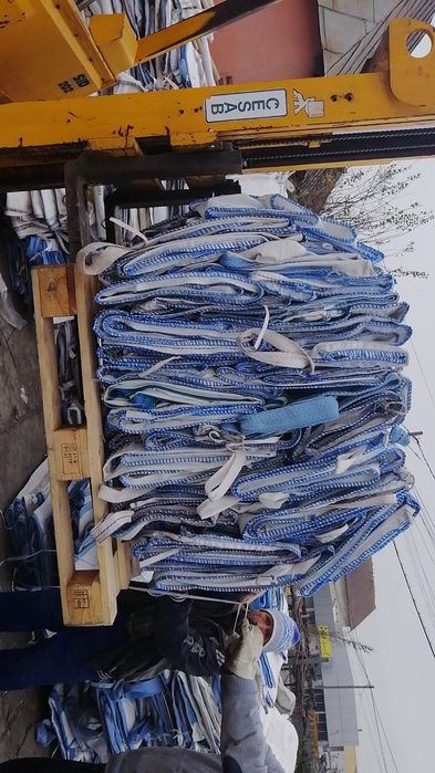 Big bags saci cu tub de incarcare, tub descarcare