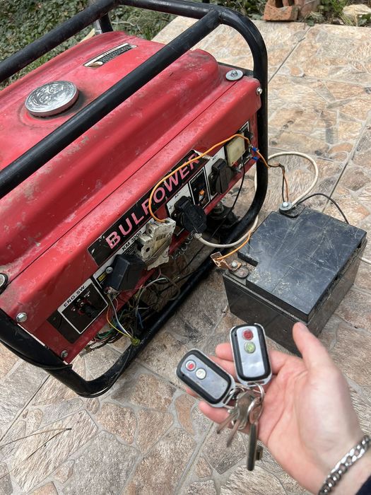 Продавам бензиново-газов генератор 3.5kw