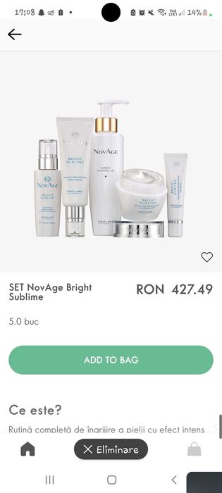 Set pentru ingrijirea tenului