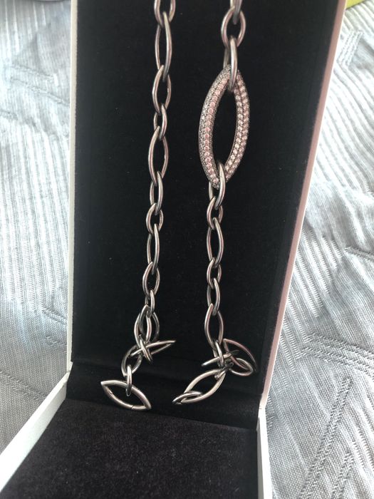 Колье цепь серебро бренд TiSento