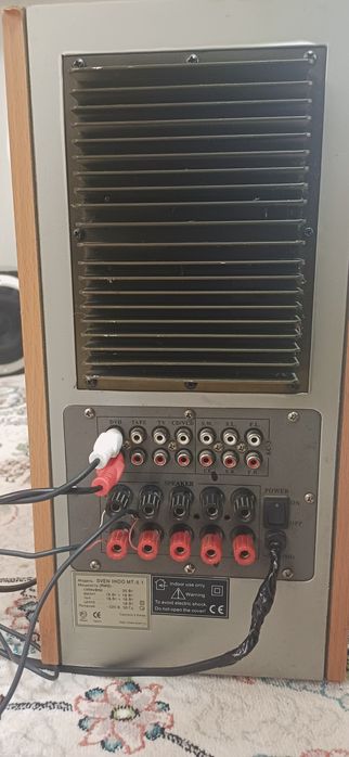 Seven 5.1 audio sistema holati ideal