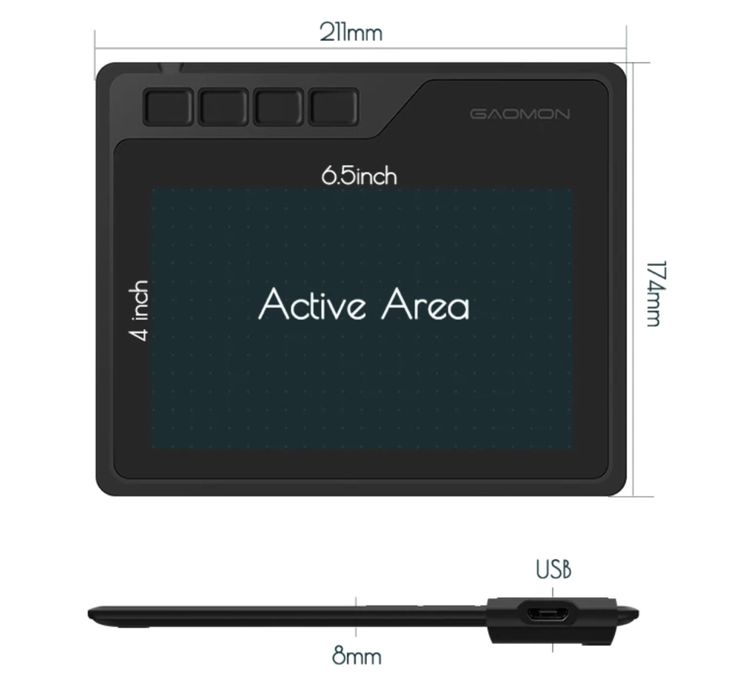 Графический планшет GAOMON