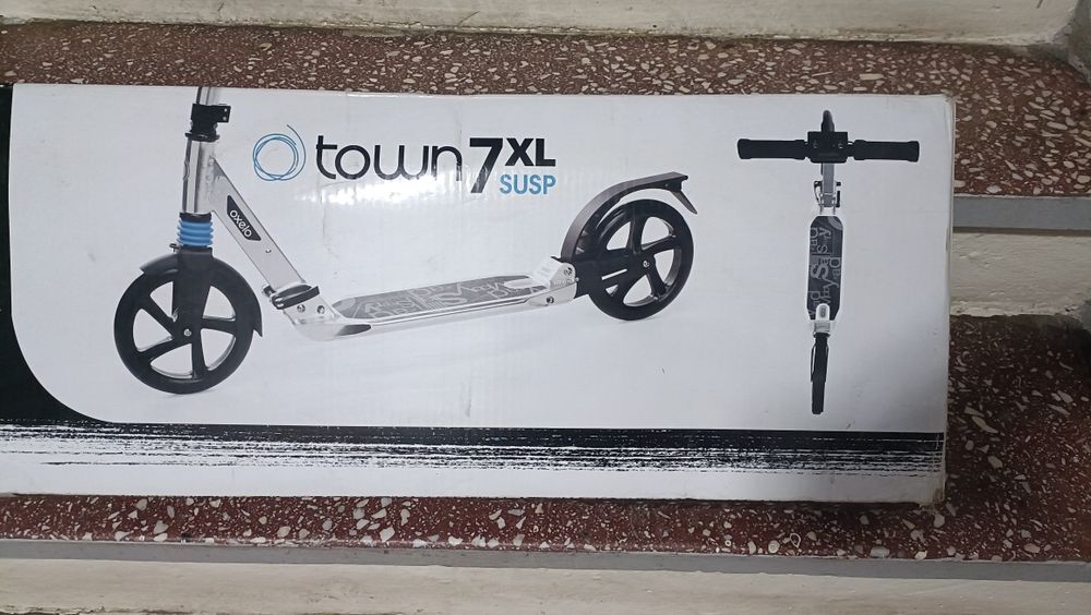 Trotineta adulți Oxelo 7x Town Susp