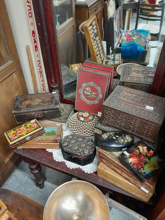 Шкатулки эпохи СССР.