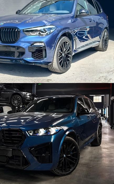 G05 LCI X5M пакет F95 BMW предна броня задна броня фарове стопове