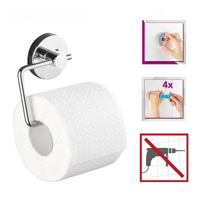 Оригинални стенни вакумни аксесоари за баня WENKO VACUUM - LOC