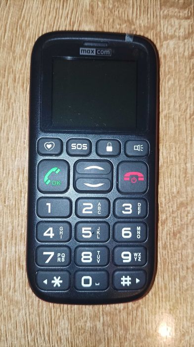 Telefon Maxcom MM428 Dual SIM – cu taste mari, nefolosit, ca nou