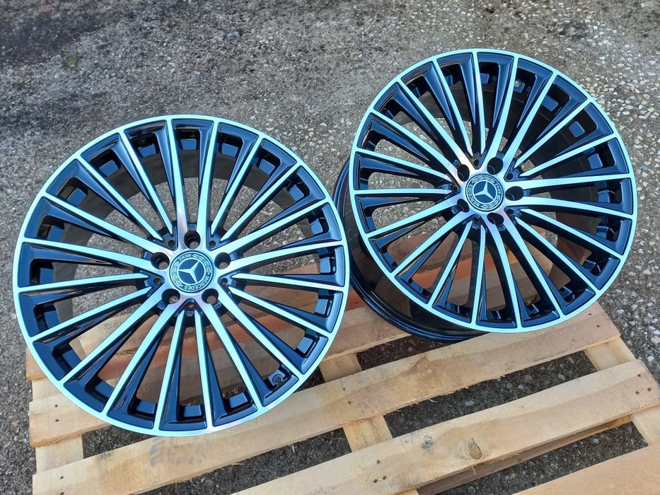 20 Mercedes /AMG 8.5j et35 9.5j et40 W221 W222 W223 Black Polish