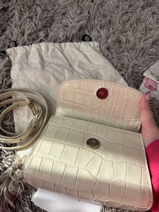 By Far Mini Croco - Мини Кроко - Беж