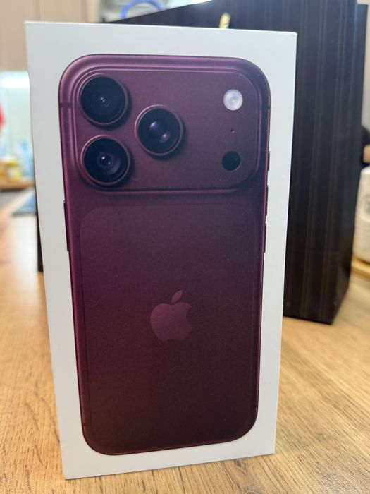 Iphone 18 pro, 256gb, burgundy