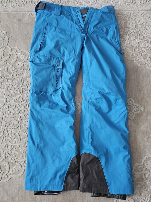 Pantaloni ski SALOMON (M barbat) 20k snowboard iarna zapada salopeta