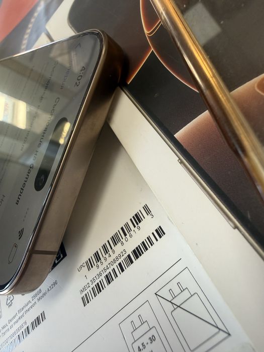 Iphone 16 pro max desert titanium 256gb Перфектен!Гаранция