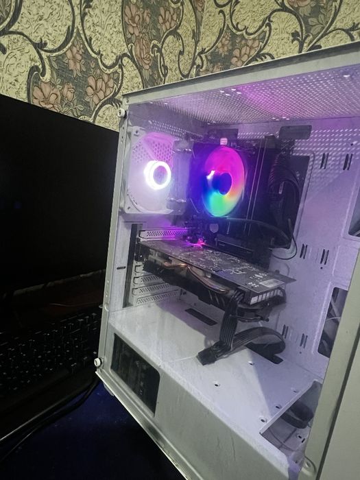 Игровой ПК + 3 монитора 27" (готовый рабочий сетап)