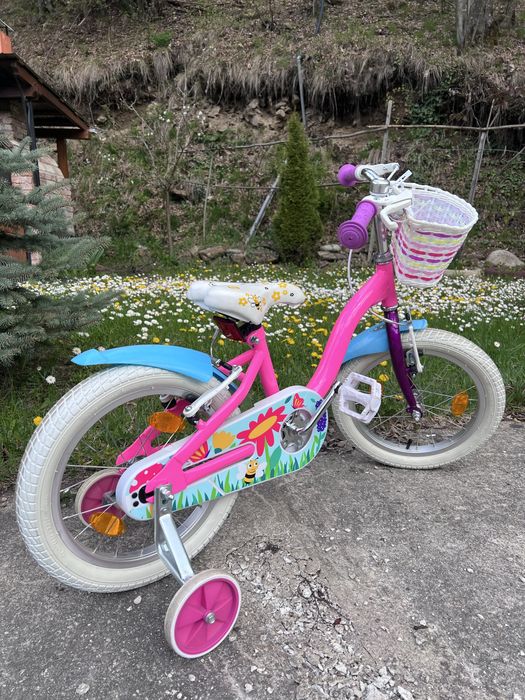 Bicicleta copii DHS Summer, roata 16", 4-6 ani