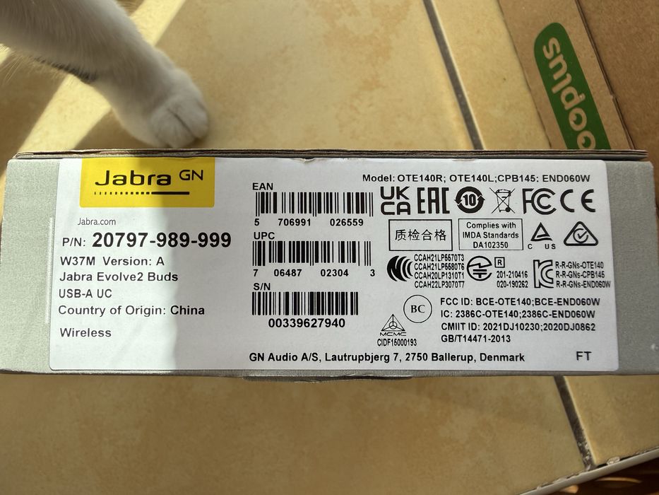 Jabra Evolve 2 BUDS