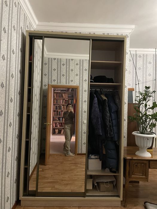 Зеркальный шкаф купе