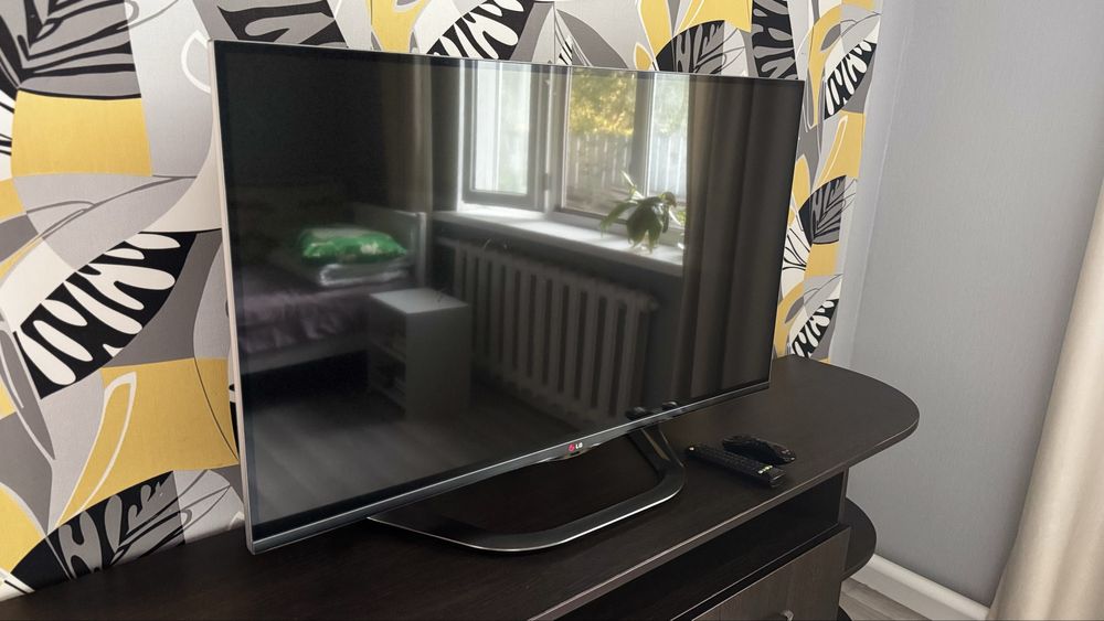 LG smart tv + тумба