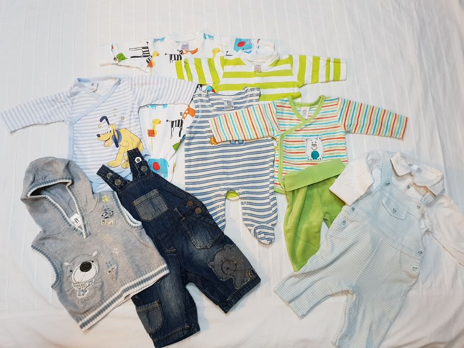 Lot hainute 0-3 luni Next, C&A, Kitchoun