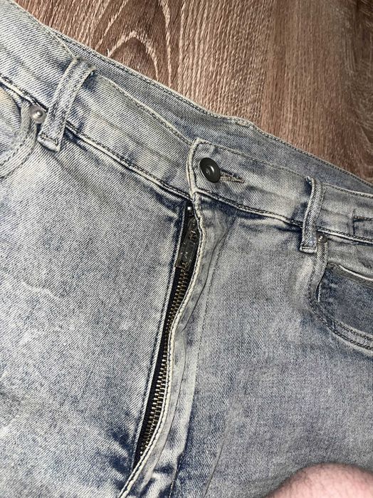 Rick Owens Gray Flared Jeans