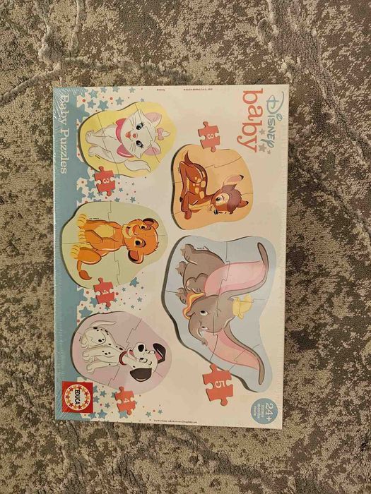 Пъзел 5 in 1 Educa Baby - Disney Mickey Mouse and friends