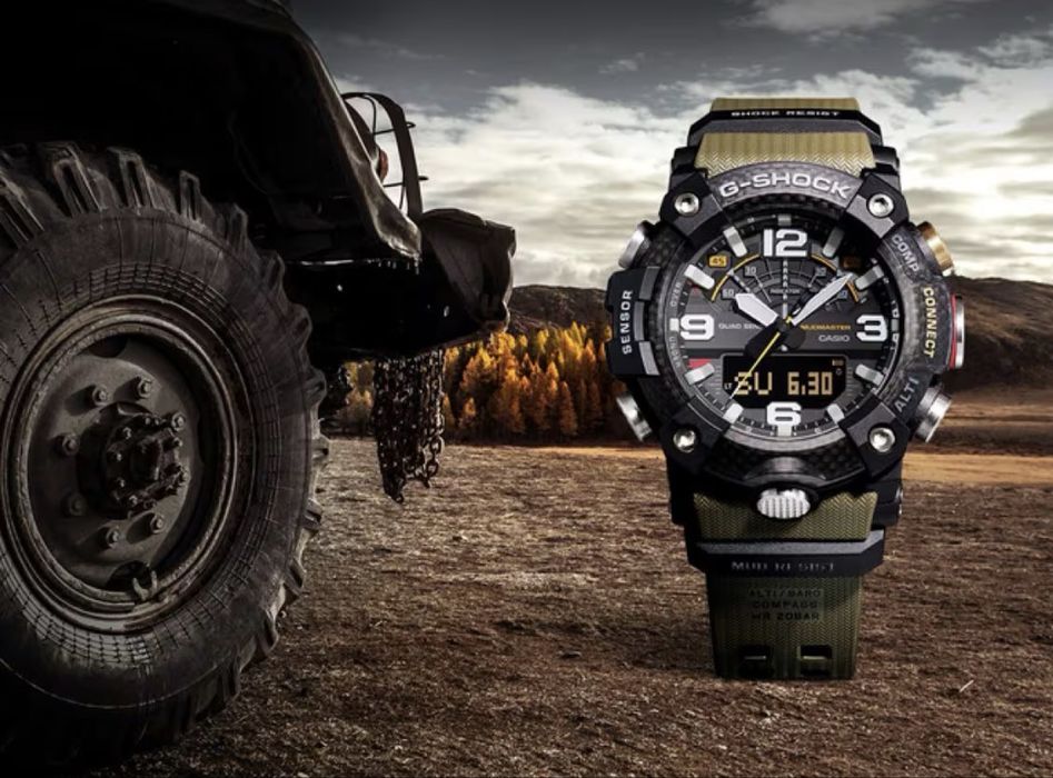 Чисто Нов Часовник Casio G-SHOCK MUDMASTER GG-B100-1AER