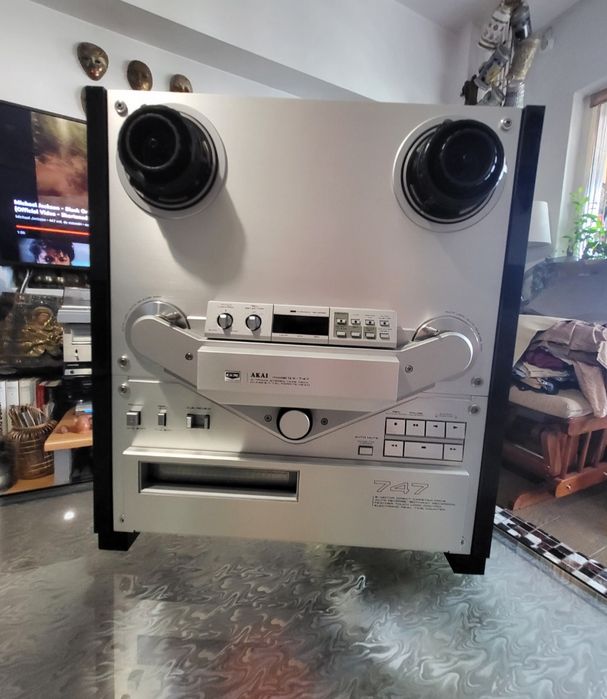 AKAI Gx77 gri perlă,Teac x2000R, Akai GX 747,Revox