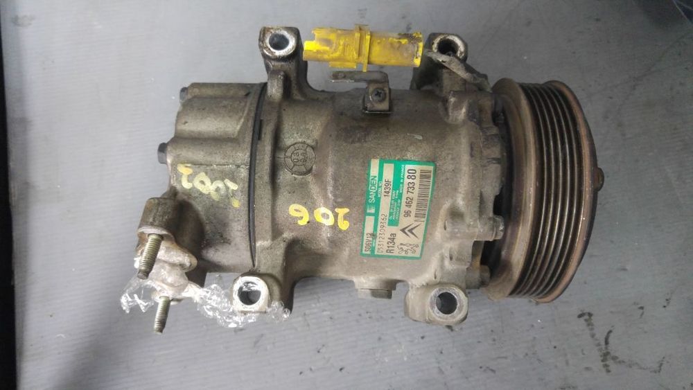 compresor ac 1.1 b 1.4 b 1.6 d peugeot 206 307 citroen c2 c4 9646273380