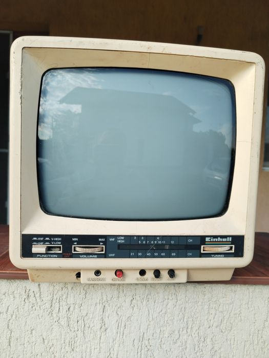 Einhell tv alb negru 10"koreean
