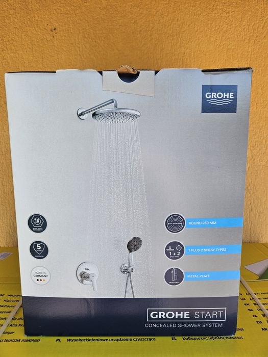 Grohe Start Concealed Shower System