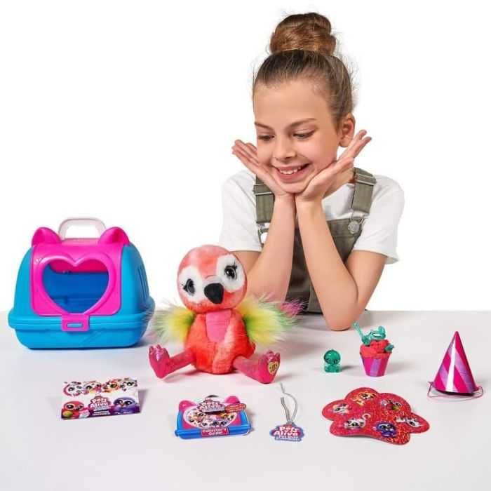 Чанта с Плюшена играчка изненада и изненади Zuru Pets Alive