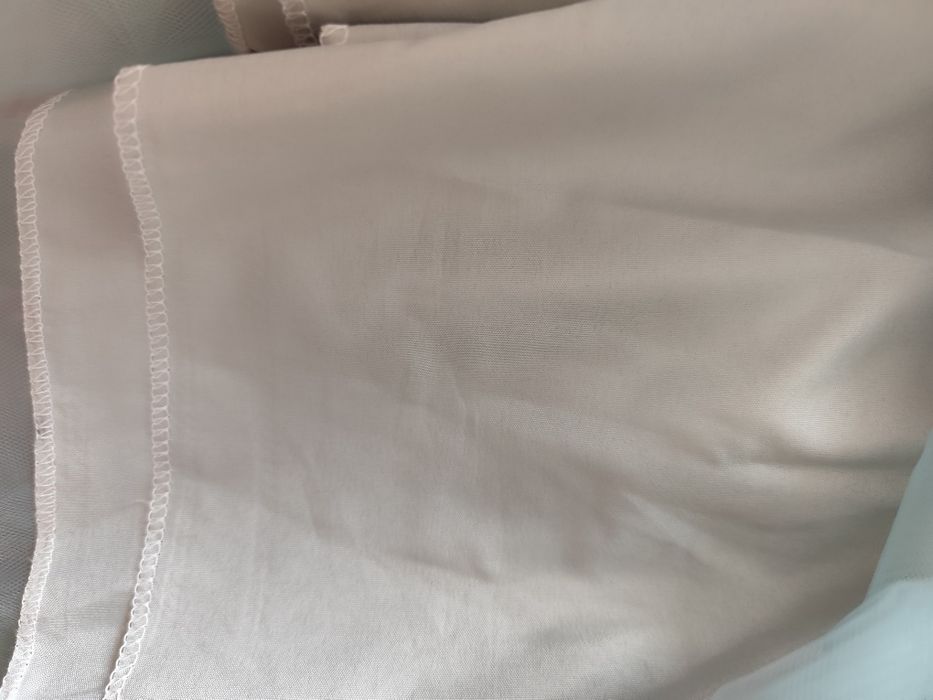 Дамска пола с 5 пласта тюл мента