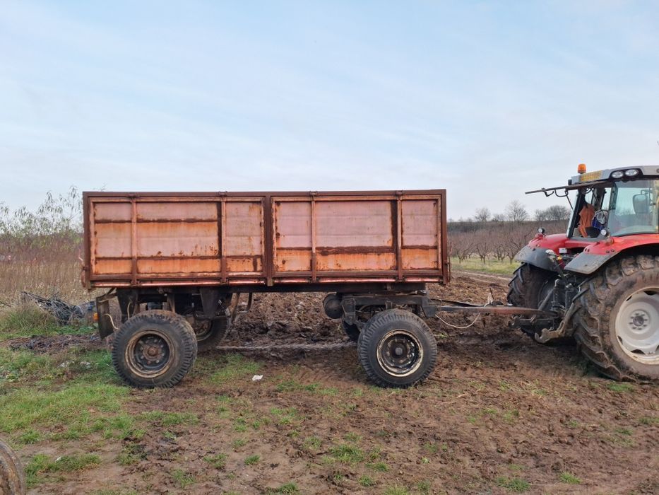 Disc in V, remorca 9 tone, vidanja 3000 litri