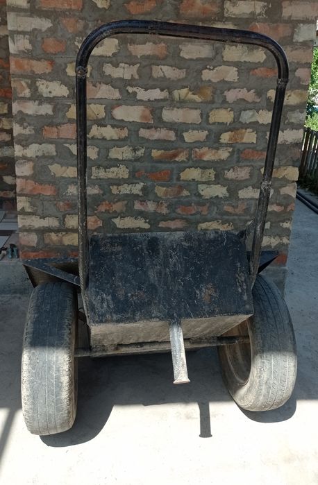 Строительная двухколесная тележка б/у (Курилиш арава)