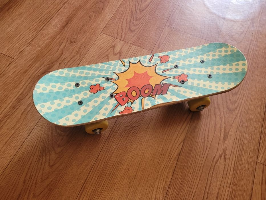 Скейтборд деревянный детский