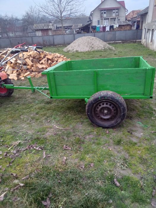 Vand remorca pentru motocultor sau atv