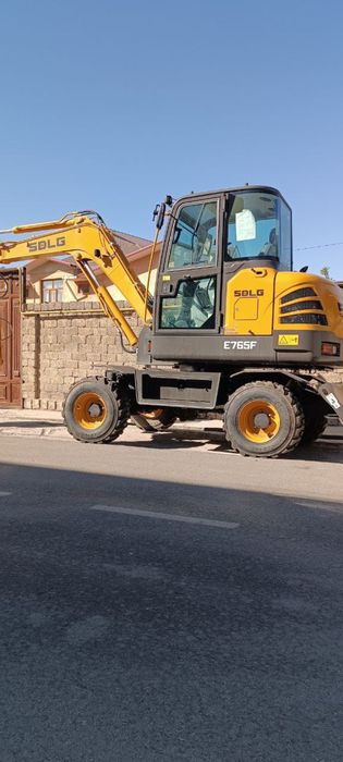 Услуги мини экскаватора Volvo 55