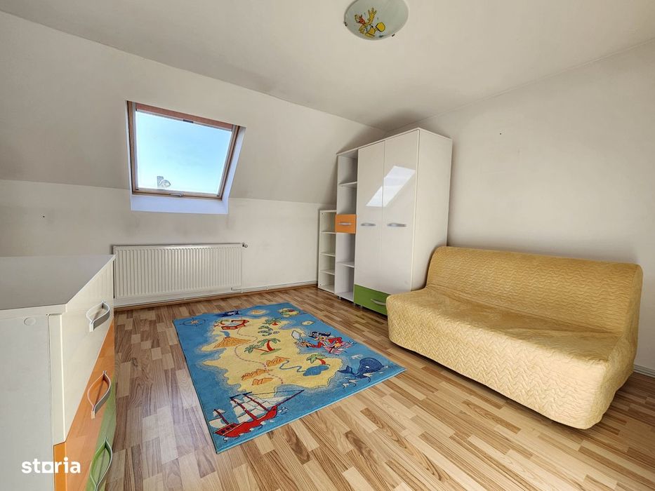 TRIPLEX MOBILAT 4 camere 2 bai+ garaj Turnisor reper Metro