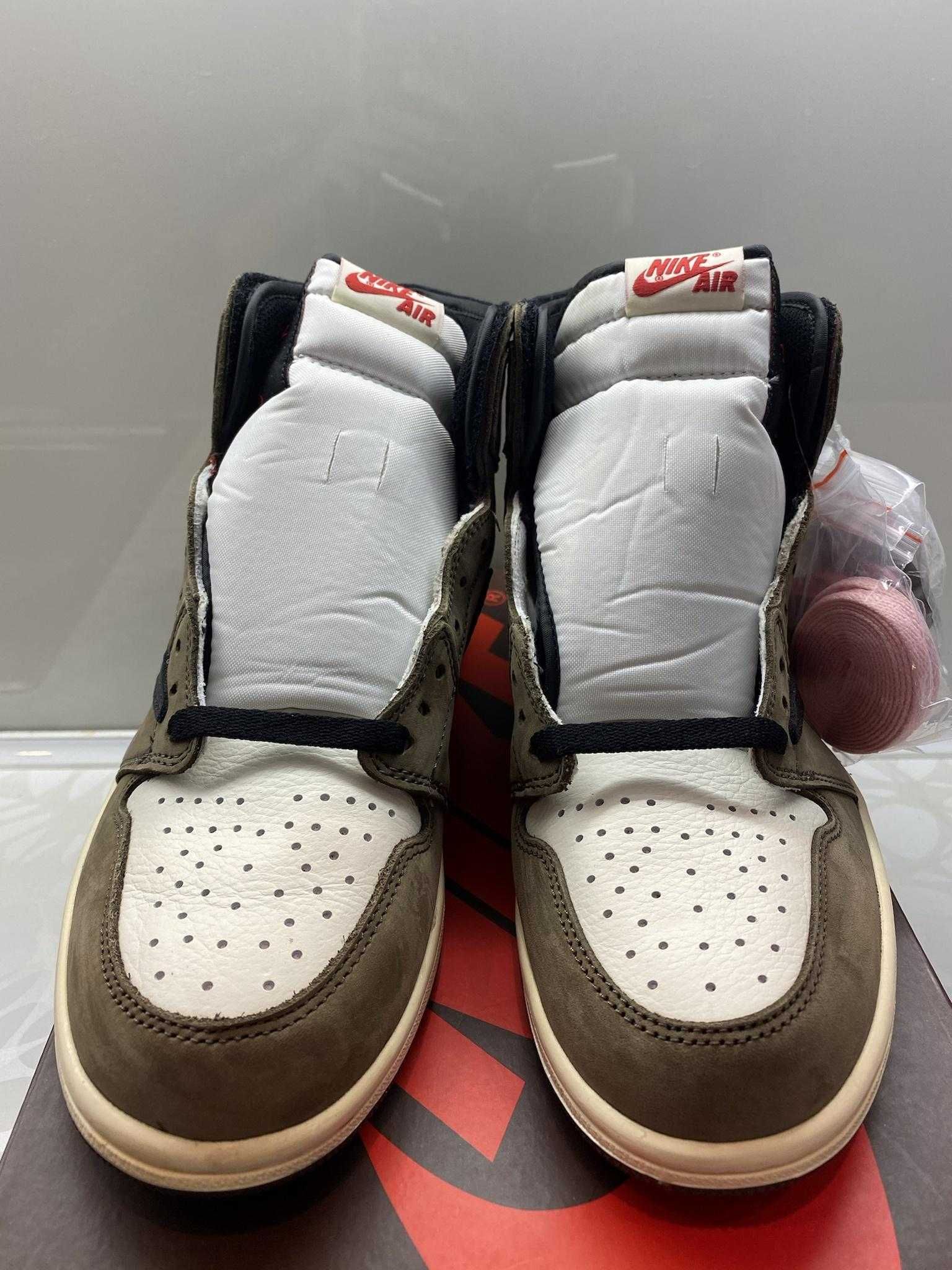Nike Air Jordan 1 "Travis Scott" Мъжки/Дамски Кецове+ Кутия гр. Пловдив ...