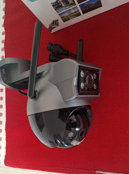 Camera supraveghere video Wi-fi dual lens