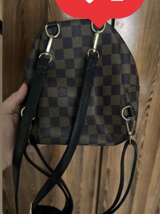 Кожанная сумка для девочек